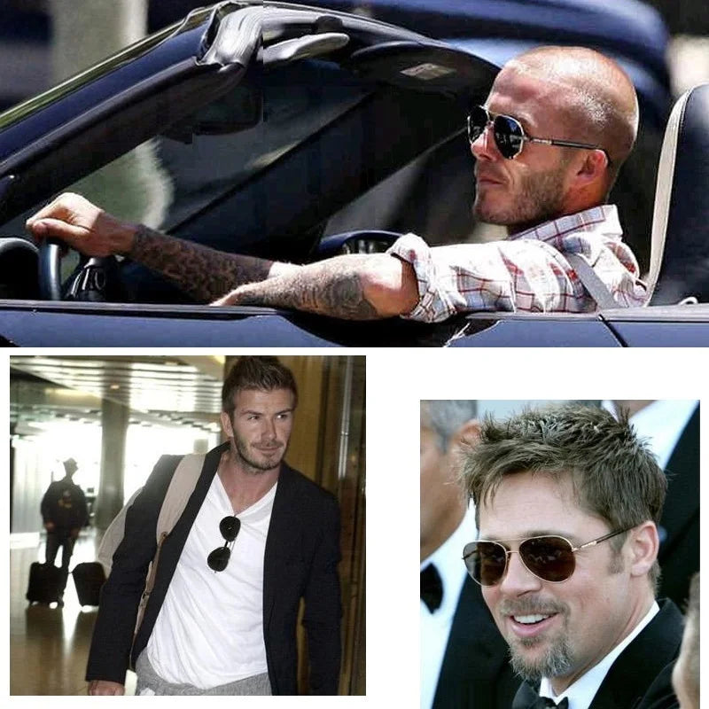 Men's Luxury Vintage Polarized UV Sunglasses