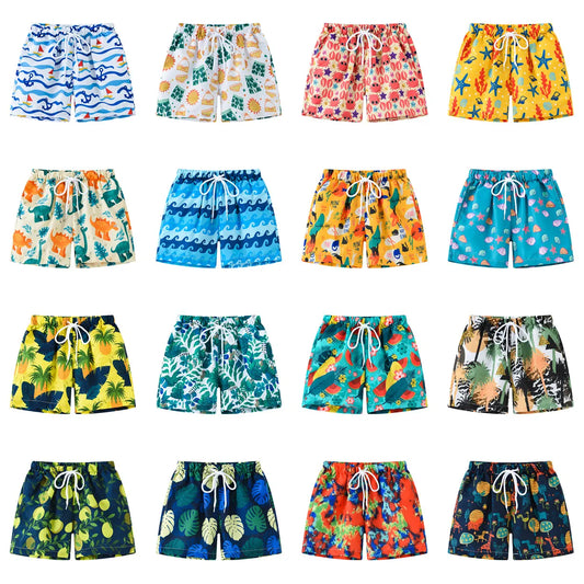 Swimming Trunks For Boys Aged 2-8 Years Kids Beach Shorts